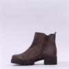 Gabor Bodo Chunky Sole Gusset Boot - Brown Suede