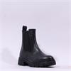 Gabor Marissa Chunky Sole Gusset Boot - Black Leather