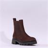 Gabor Marissa Chunky Sole Gusset Boot - Brown Suede