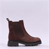 Gabor Marissa Chunky Sole Gusset Boot - Brown Suede