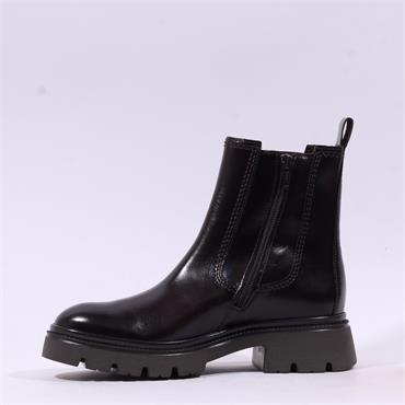 Gabor Marissa Chunky Sole Gusset Boot - Chestnut Leather