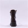Gabor Countdown Twin Zip Laced Boot - Cognac Leather