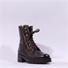 Gabor Countdown Twin Zip Laced Boot - Cognac Leather