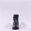 Gabor Ela Block Heel Rope Strap Boot - Black Leather