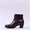 Gabor Ela Block Heel Rope Strap Boot - Bordeaux Leather