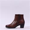 Gabor Ela Block Heel Rope Strap Boot - Tan Leather