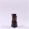 Gabor Ela Block Heel Rope Strap Boot - Tan Leather
