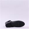 Gabor Bassey Low Heel Buckle Strap Boot - Black Leather