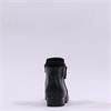 Gabor Briano Low Heel Side Zip Boot - Black Leather