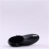 Gabor Briano Low Heel Side Zip Boot - Black Leather