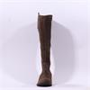 Gabor Brook Knee High Boot Medium Calf - Brown Suede