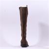 Gabor Brook Knee High Boot Medium Calf - Brown Suede