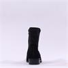 Gabor Barcelona Low Heel Ankle Boot - Black Suede