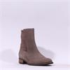 Gabor Barcelona Low Heel Ankle Boot - Taupe Suede