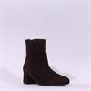 Gabor Abbey Block Heel Ankle Boot - Mocha Suede