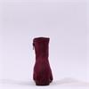Gabor Abbey Block Heel Ankle Boot - Mulberry Suede