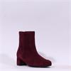 Gabor Abbey Block Heel Ankle Boot - Mulberry Suede