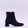 Gabor Abbey Block Heel Ankle Boot - Navy Suede