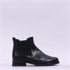 Gabor Hustle Low Heel Chelsea Boot - Black Leather