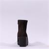 Gabor Utopia Platform Wedge Ankle Boot - Mocha Suede