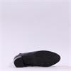 Gabor Bonn Block Heel Rope Boot - Black Leather