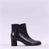 Gabor Bonn Block Heel Rope Boot - Dark Wine Leather