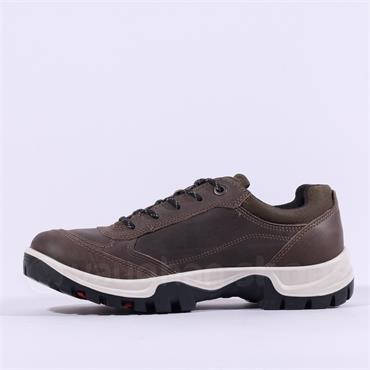 Ecco Men XPEDITION III Waterproof Shoe - Dark Clay