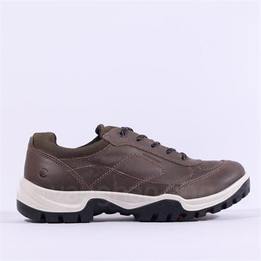 Ecco Men XPEDITION III Waterproof Shoe - Dark Clay