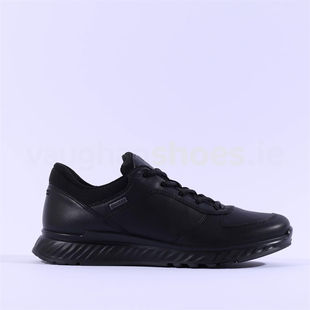 ecco black sneakers womens