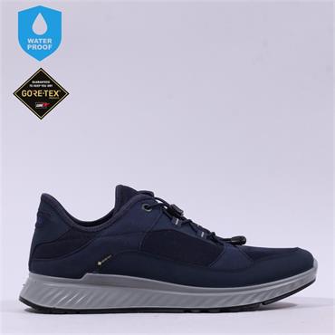 Ecco Men Pull String GoreTex Exostride - Navy