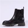 Gabor Camaro Chunky Sole Chelsea Boot - Dark Brown Leather