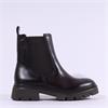 Gabor Camaro Chunky Sole Chelsea Boot - Dark Brown Leather