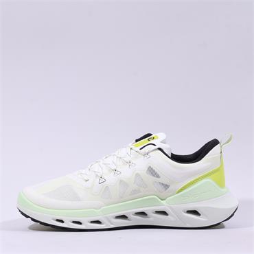 Ecco Men Biom 720 Breathru Trainer - White Lime
