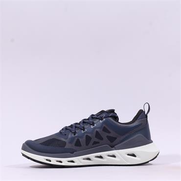 Ecco Men Biom 720 GoreTex Laced Trainer - Navy