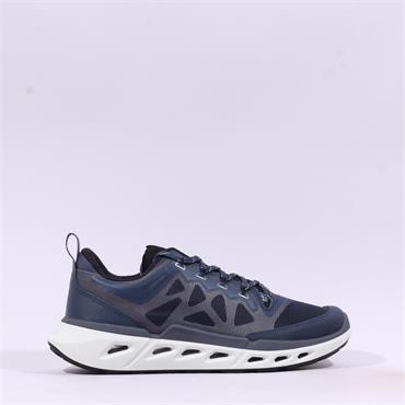 Ecco Men Biom 720 GoreTex Laced Trainer - Navy