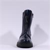 Gabor Magic Front Zip Biker Boot - Dark Navy Patent
