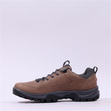Ecco Men Receptor Trekk Waterproof Shoe - Brown Nubuck