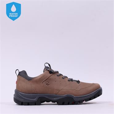 Ecco Men Receptor Trekk Waterproof Shoe - Brown Nubuck