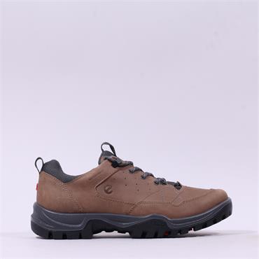 Ecco Men Receptor Trekk Waterproof Shoe - Brown Nubuck