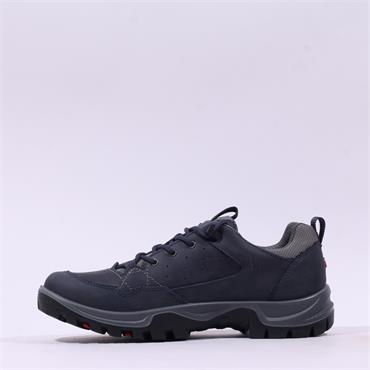 Ecco Men Receptor Trekk Waterproof Shoe - Navy Nubuck