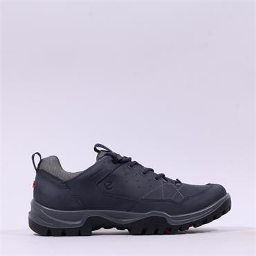 Ecco Men Receptor Trekk Waterproof Shoe - Navy Nubuck