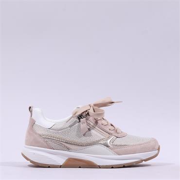 Gabor Rolling Soft Maxie Side Zip Laced - Beige Combi