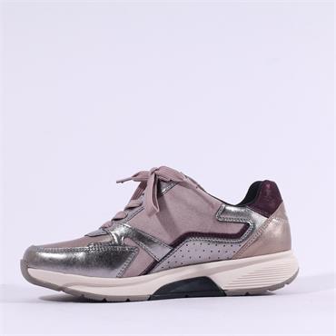 Gabor Adora Rolling Soft Zip Lace Multi - Metallic Multi