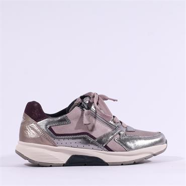 Gabor Adora Rolling Soft Zip Lace Multi - Metallic Multi