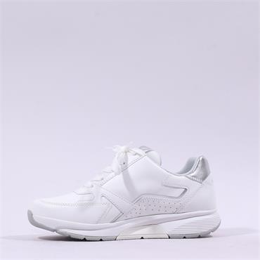 Gabor Adora Rolling Soft Zip Lace Multi - White Silver