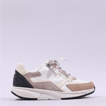 Gabor Adora Rolling Soft Zip Lace Multi - White Taupe