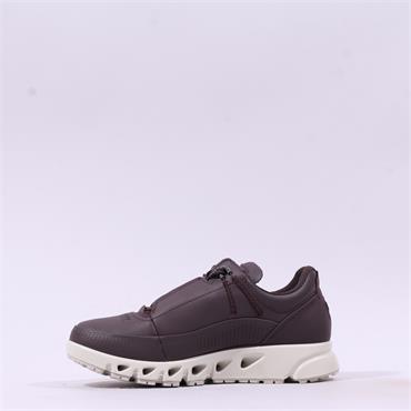 Ecco Women Multi-Vent GoreTex Trainer - Raisin