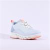 Ecco Women Multi Vent GoreTex Trainer - Light Blue Pink