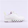 Ecco Women Multi Vent GoreTex Trainer - White Lavender