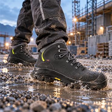 Sixton Stelvio Outdry Safety Boot - Black